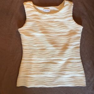 Calvin Klein Ruffle Top